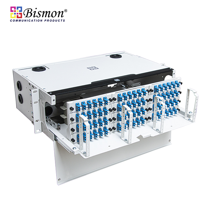ODF 144 Port Rack Mount Enclosure Fiber Slide 3U (กล่องเปล่า)